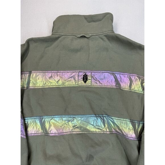 Free People Movement Women's Away We Go Half Zip Sage Stone XL NWT $128 MSRP - Picture 5 of 8